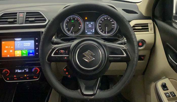 2022 Maruti Dzire ZXI CNG, CNG, Manual, 33,650 km, Steering Wheel Close Up