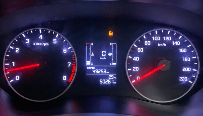 2020 Hyundai Elite i20 SPORTZ PLUS 1.2, Petrol, Manual, 50,261 km, Odometer Image
