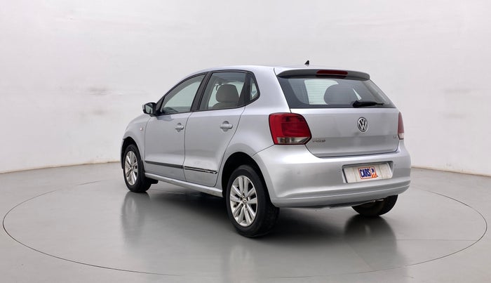 2014 Volkswagen Polo HIGHLINE DIESEL, Diesel, Manual, 1,00,761 km, Left Back Diagonal