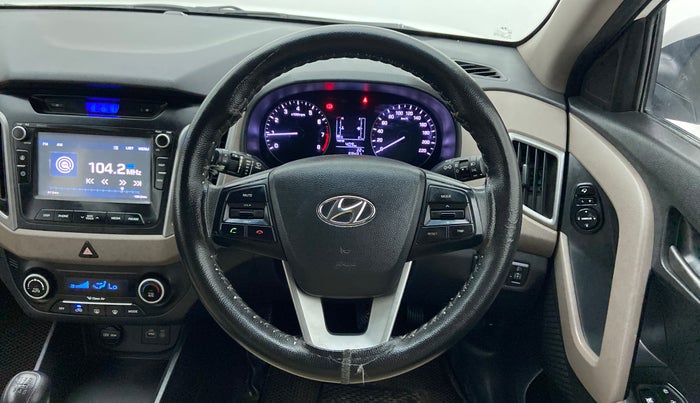 2017 Hyundai Creta 1.6 SX PLUS PETROL, Petrol, Manual, 69,215 km, Steering Wheel Close Up