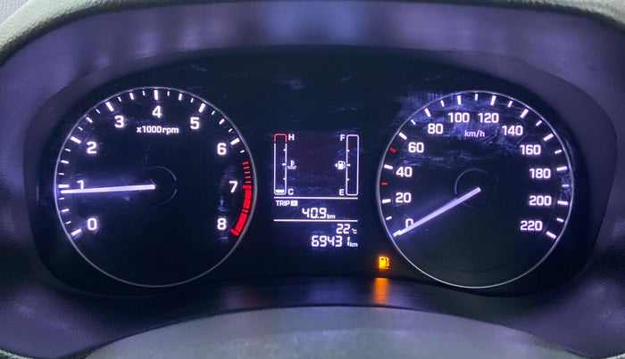 2017 Hyundai Creta 1.6 SX PLUS PETROL, Petrol, Manual, 69,215 km, Odometer View