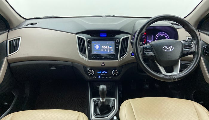 2017 Hyundai Creta 1.6 SX PLUS PETROL, Petrol, Manual, 69,215 km, Dashboard View