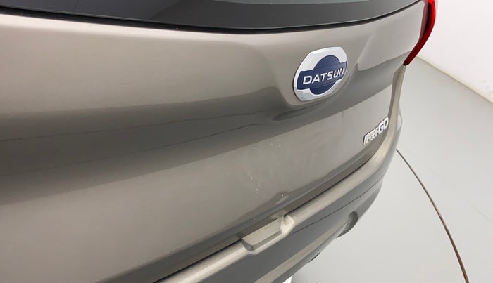 2018 Datsun Redi Go T (O), Petrol, Manual, 56,665 km, Dicky (Boot door) - Paint has minor damage