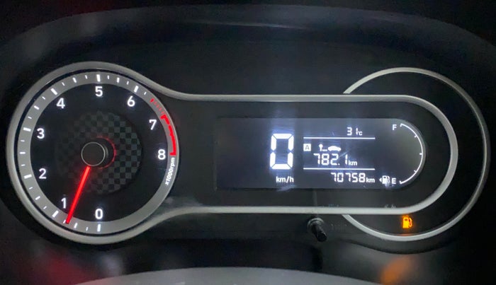 2019 Hyundai GRAND I10 NIOS SPORTZ 1.2 KAPPA VTVT, Petrol, Manual, 70,758 km, Odometer Image