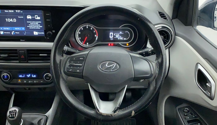 2019 Hyundai GRAND I10 NIOS SPORTZ 1.2 KAPPA VTVT, Petrol, Manual, 70,758 km, Steering Wheel Close Up