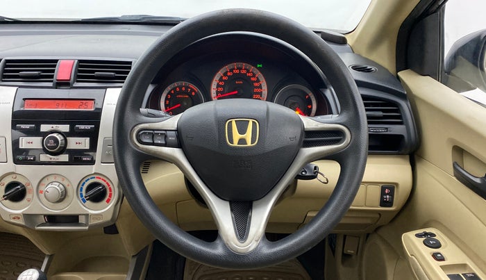 2011 Honda City S MT PETROL, Petrol, Manual, 53,148 km, Steering Wheel Close Up