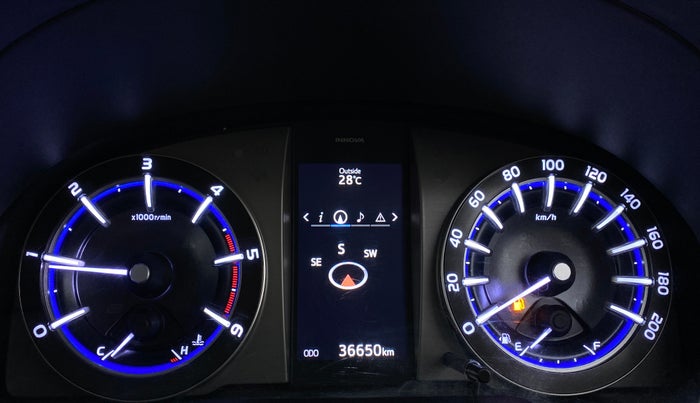 2018 Toyota Innova Crysta 2.4 VX 8 STR, Diesel, Manual, 36,579 km, Odometer Image