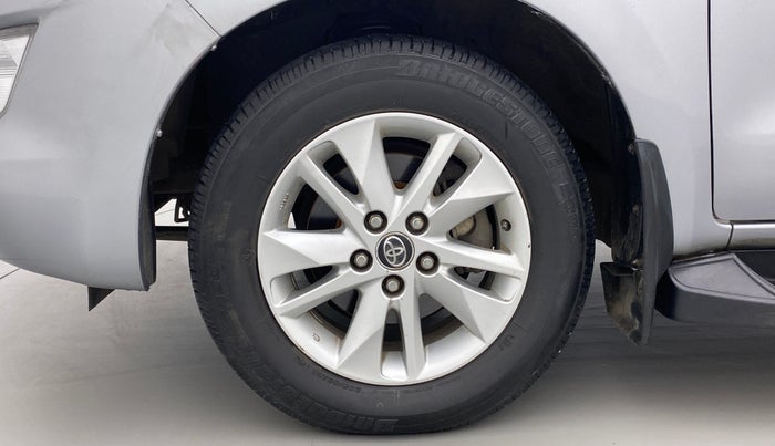 2018 Toyota Innova Crysta 2.4 VX 8 STR, Diesel, Manual, 36,579 km, Left Front Wheel