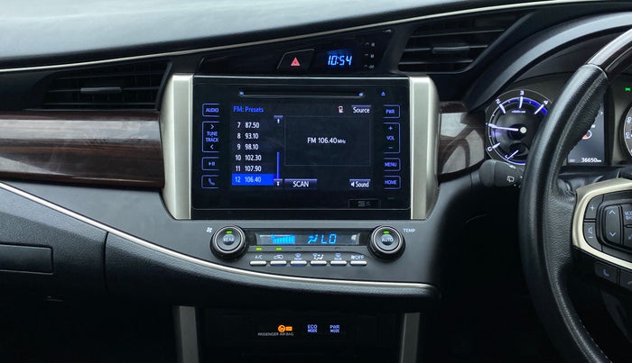 2018 Toyota Innova Crysta 2.4 VX 8 STR, Diesel, Manual, 36,579 km, Air Conditioner