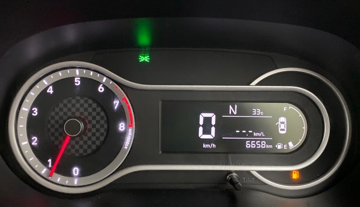 2021 Hyundai AURA SX+ AT, Petrol, Automatic, 6,697 km, Odometer Image