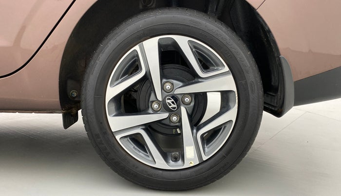 2021 Hyundai AURA SX+ AT, Petrol, Automatic, 6,697 km, Left Rear Wheel