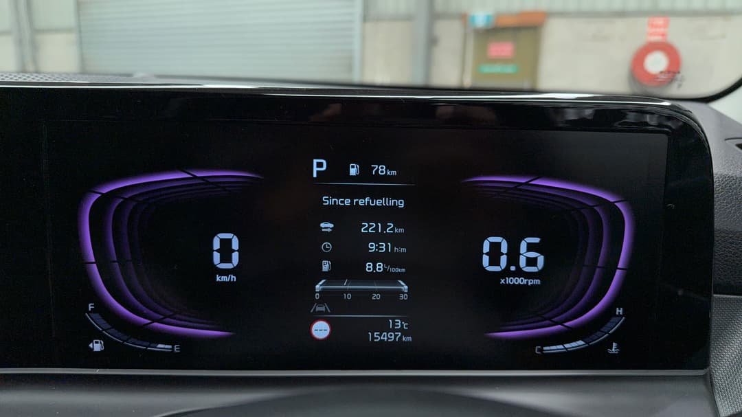 2024 Kia Seltos S (FWD), Automatic, 15497 km, Odometer View
