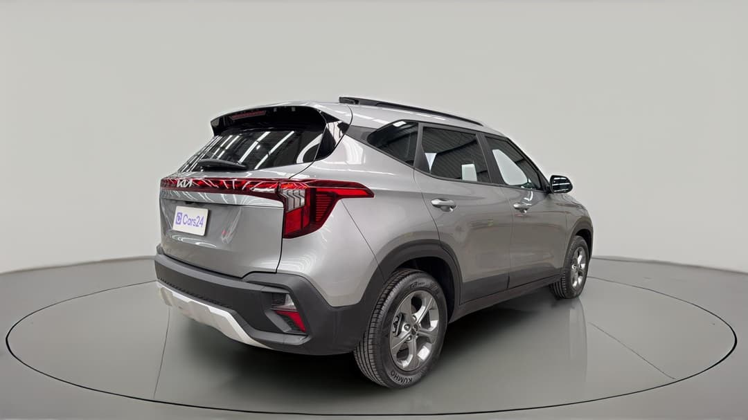 2024 Kia Seltos S (FWD), Automatic, 15497 km, Right Back Diagonal (45- Degree) View