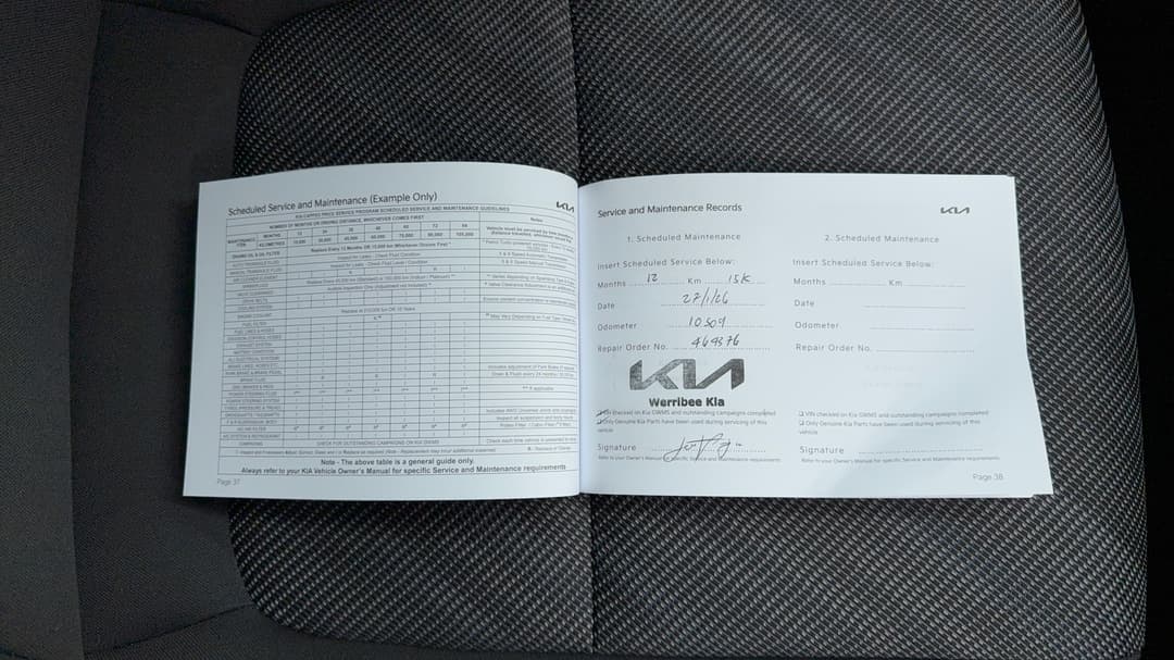 2024 Kia Seltos S (FWD), Automatic, 15497 km, Service History