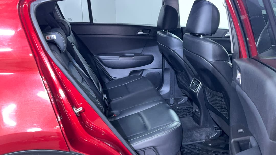 Right Side Rear Door Cabin View