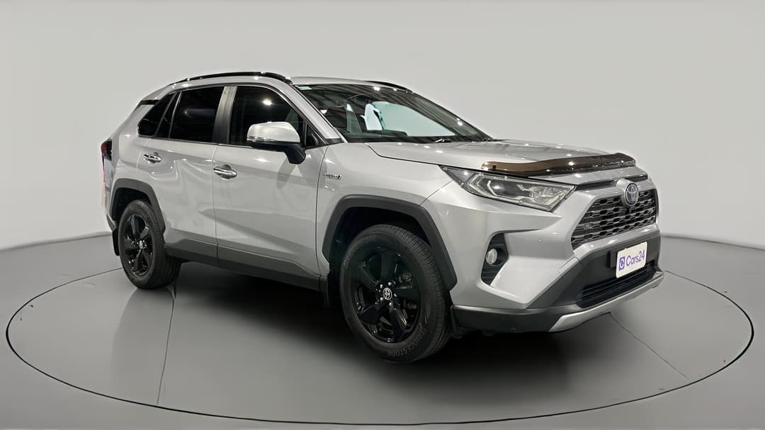 2021 Toyota RAV4 Cruiser (AWD) Hybrid, Automatic, 79036 km, Right Front Diagonal (45- Degree) View