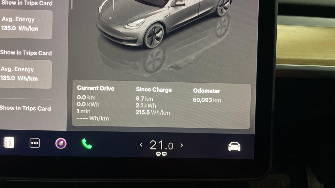 2023 Tesla Model 3 Rear-wheel Drive, Automatic, 50093 km, Odometer View