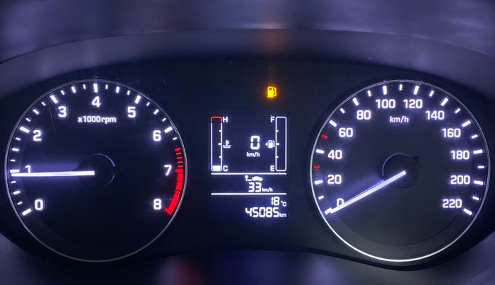2017 Hyundai Elite i20 SPORTZ 1.2, Petrol, Manual, 45,085 km, Odometer Image