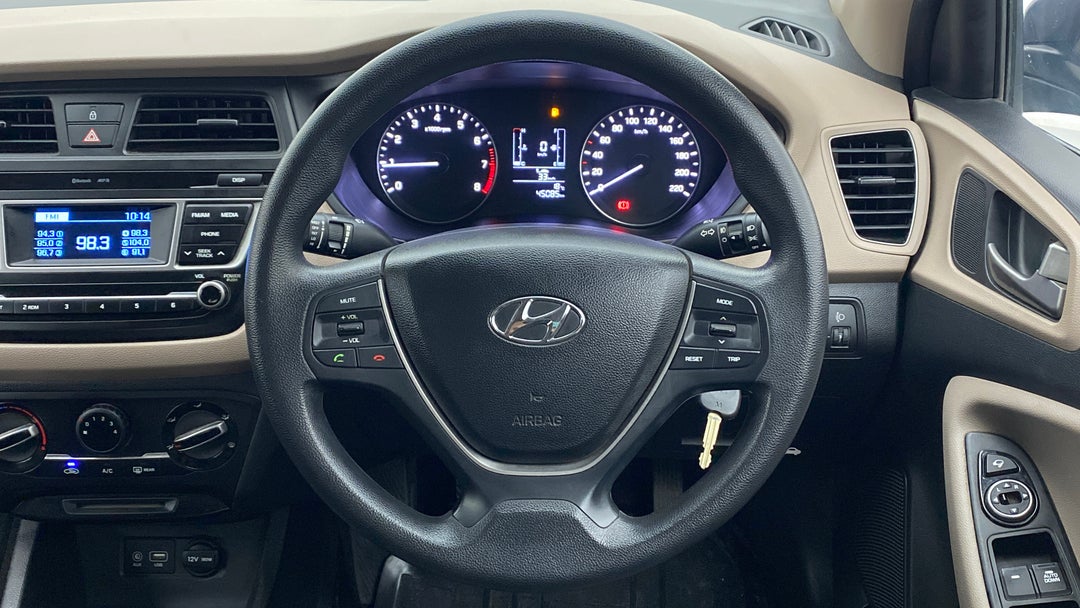 Steering Wheel Close Up