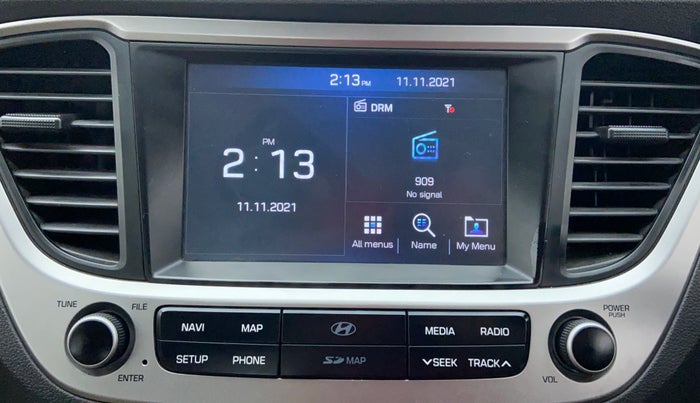 2017 Hyundai Verna 1.6 SX (O) CRDI MT, Diesel, Manual, 45,734 km, Infotainment System
