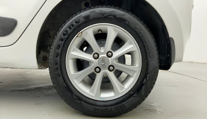 2014 Hyundai Grand i10 ASTA 1.1 CRDI, Diesel, Manual, 55,167 km, Left Rear Wheel
