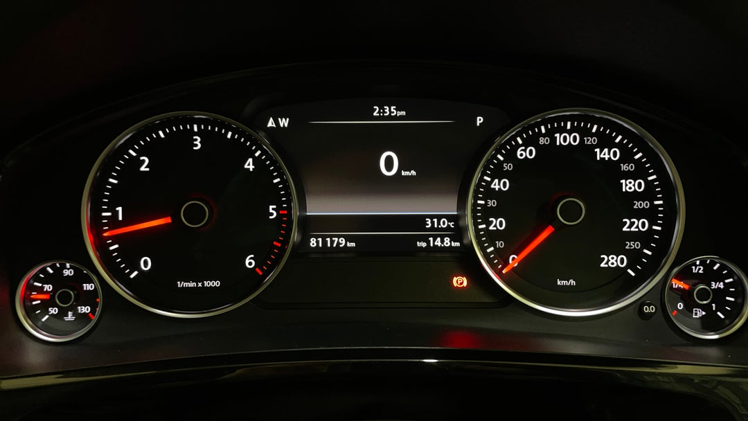 2015 Volkswagen Touareg 150 Tdi Element, Automatic, 81184 km, Odometer View