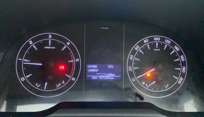 2019 Toyota Innova Crysta 2.4 GX 8 STR, Diesel, Manual, 1,87,298 km, Odometer View