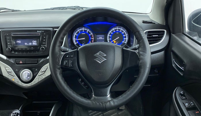 2017 Maruti Baleno DELTA 1.2 K12, Petrol, Manual, 26,275 km, Steering Wheel Close-up