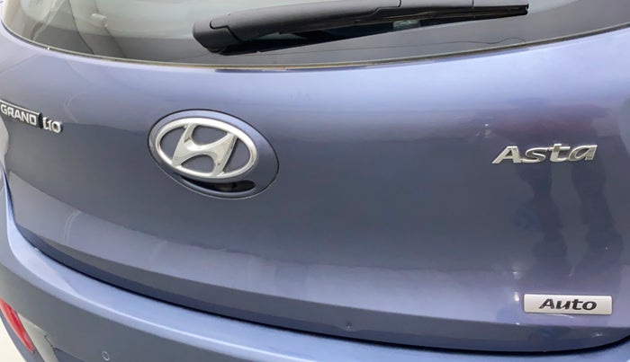 2015 Hyundai Grand i10 ASTA AT 1.2 KAPPA VTVT, Petrol, Automatic, 51,295 km, Dicky (Boot door) - Slightly dented
