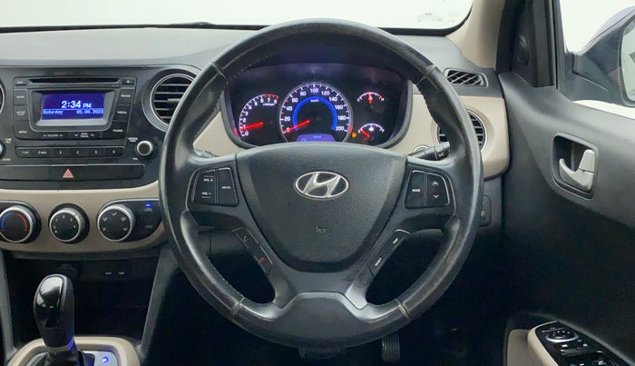 2015 Hyundai Grand i10 ASTA AT 1.2 KAPPA VTVT, Petrol, Automatic, 51,295 km, Steering Wheel Close Up