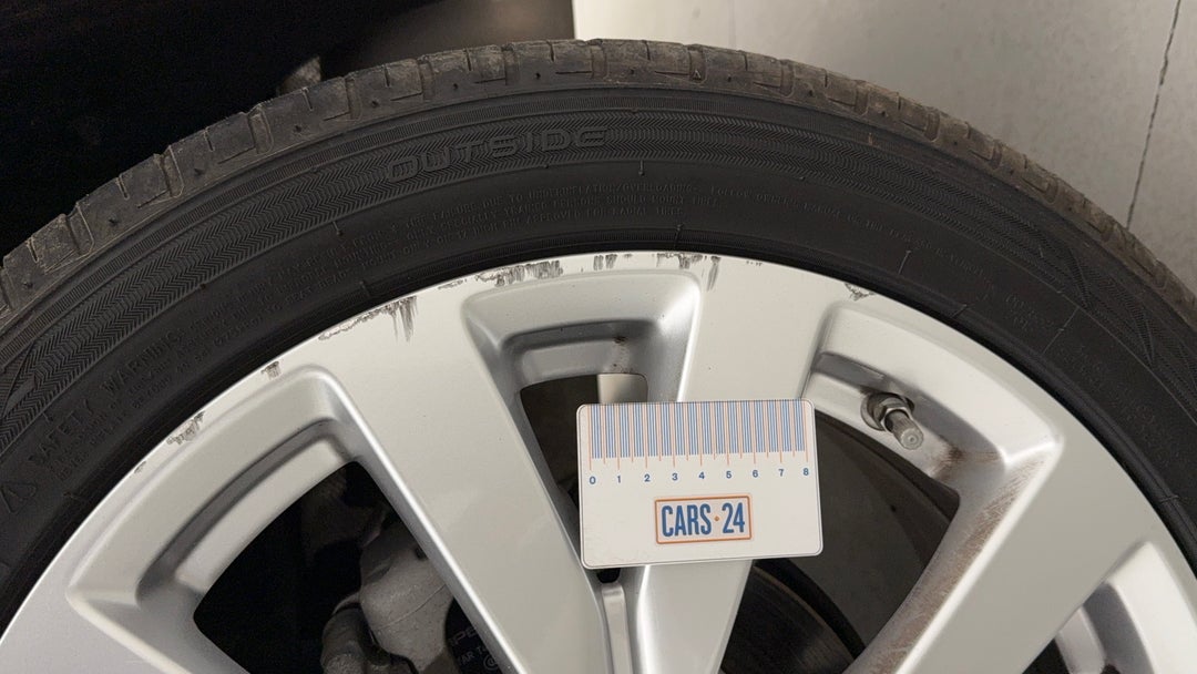 Wheels Rim Rear RHS Gutter Rash