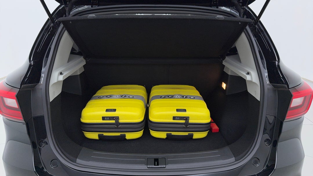 Boot Inside View with Luggage