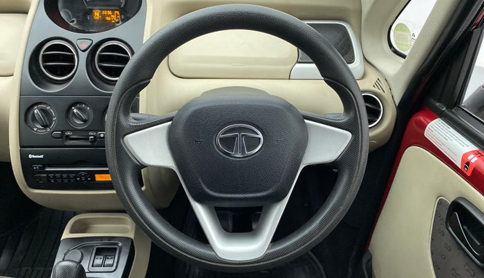 2016 Tata Nano TWIST XTA, Petrol, Automatic, 19,244 km, Steering Wheel Close Up