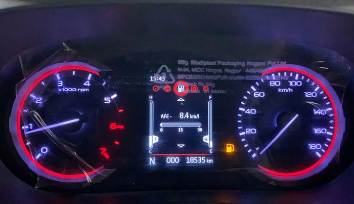 2021 Mahindra Thar LX PETROL HT 4WD AT, Petrol, Automatic, 18,575 km, Odometer Image