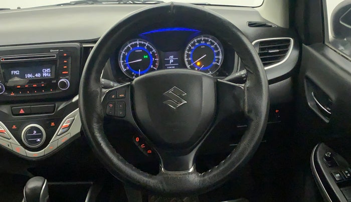 2016 Maruti Baleno DELTA CVT PETROL 1.2, Petrol, Automatic, 33,929 km, Steering Wheel Close Up