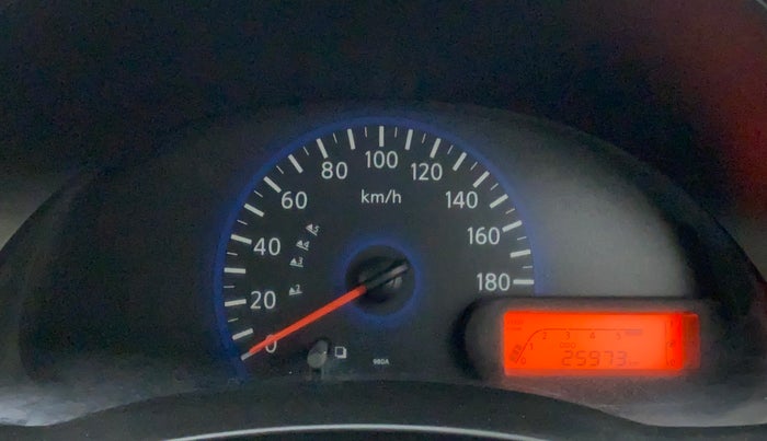 2015 Datsun Go T, Petrol, Manual, 25,972 km, Odometer Image