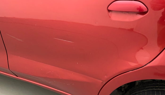 2015 Datsun Go T, Petrol, Manual, 25,972 km, Rear left door - Slightly dented