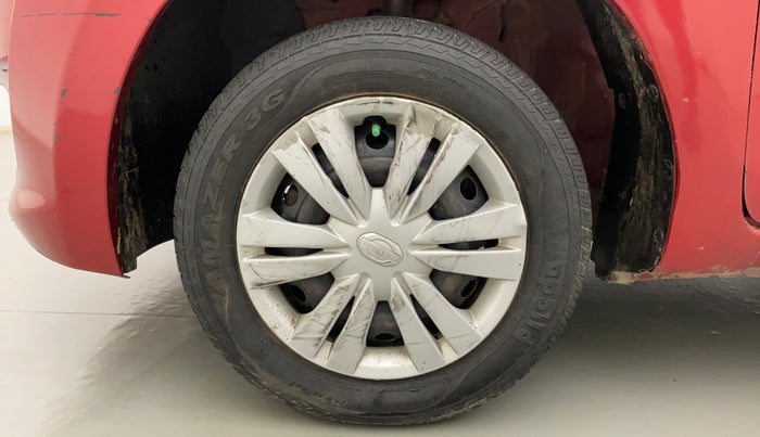 2015 Datsun Go T, Petrol, Manual, 25,972 km, Left Front Wheel