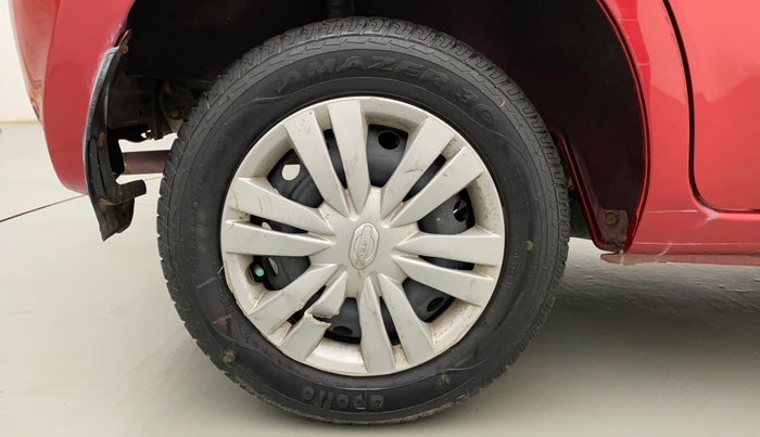 2015 Datsun Go T, Petrol, Manual, 25,972 km, Right Rear Wheel