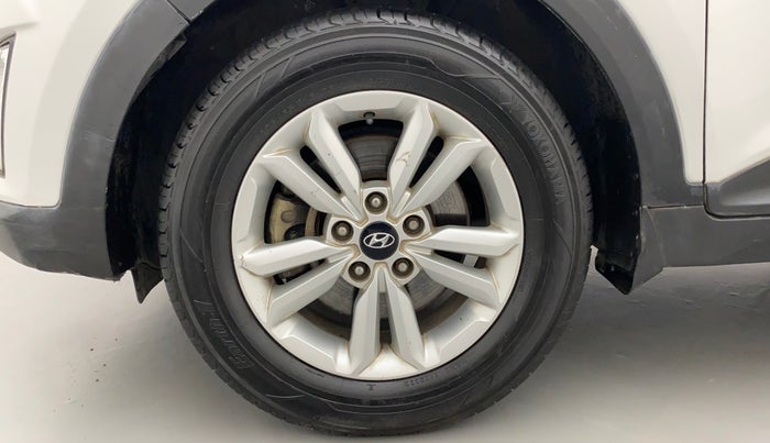 2016 Hyundai Creta SX PLUS 1.6 PETROL, Petrol, Manual, 1,06,748 km, Left Front Wheel