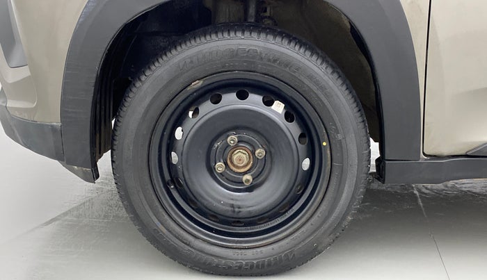 2018 Mahindra KUV 100 NXT K6+ P 6 STR, Petrol, Manual, 18,117 km, Left Front Wheel