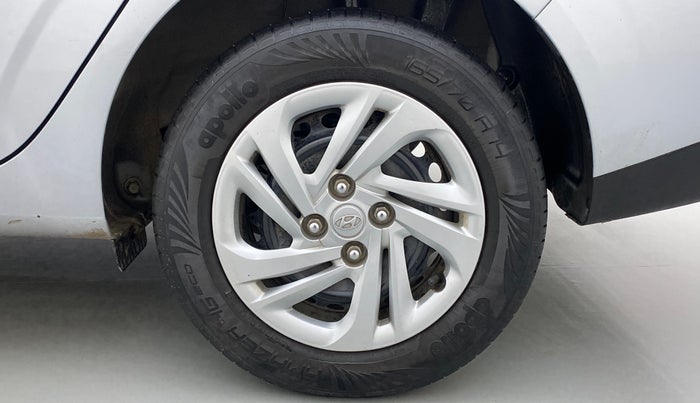 2020 Hyundai AURA S 1.2 CNG, CNG, Manual, 42,728 km, Left Rear Wheel