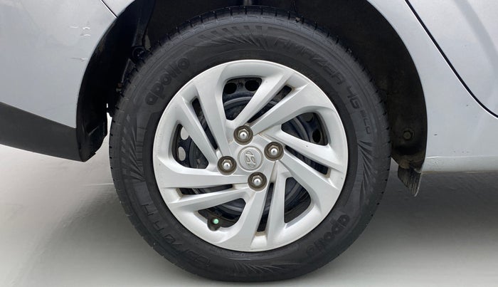 2020 Hyundai AURA S 1.2 CNG, CNG, Manual, 42,728 km, Right Rear Wheel