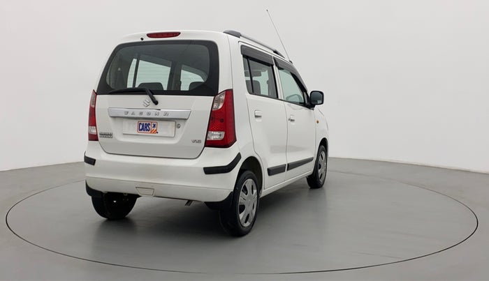 2017 Maruti Wagon R 1.0 VXI, Petrol, Manual, 77,745 km, Right Back Diagonal