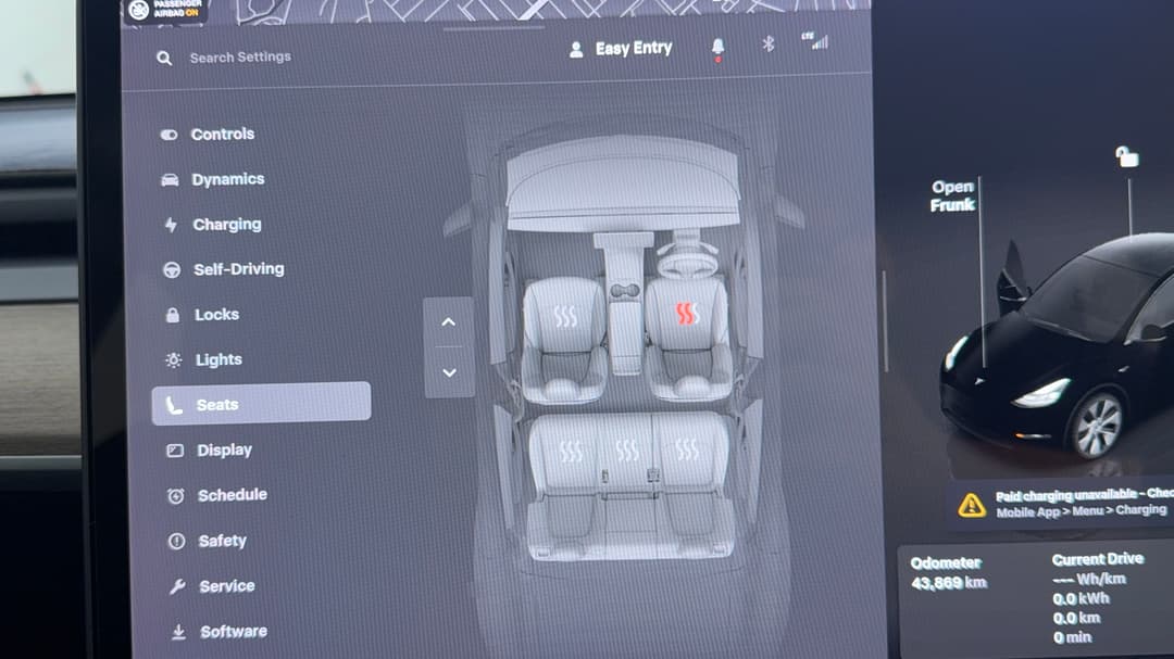 2023 Tesla Model Y Long Range, Automatic, 43869 km, Ventilated Seats