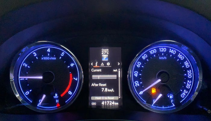 2016 Toyota Corolla Altis VL AT, Petrol, Automatic, 42,403 km, Odometer Image