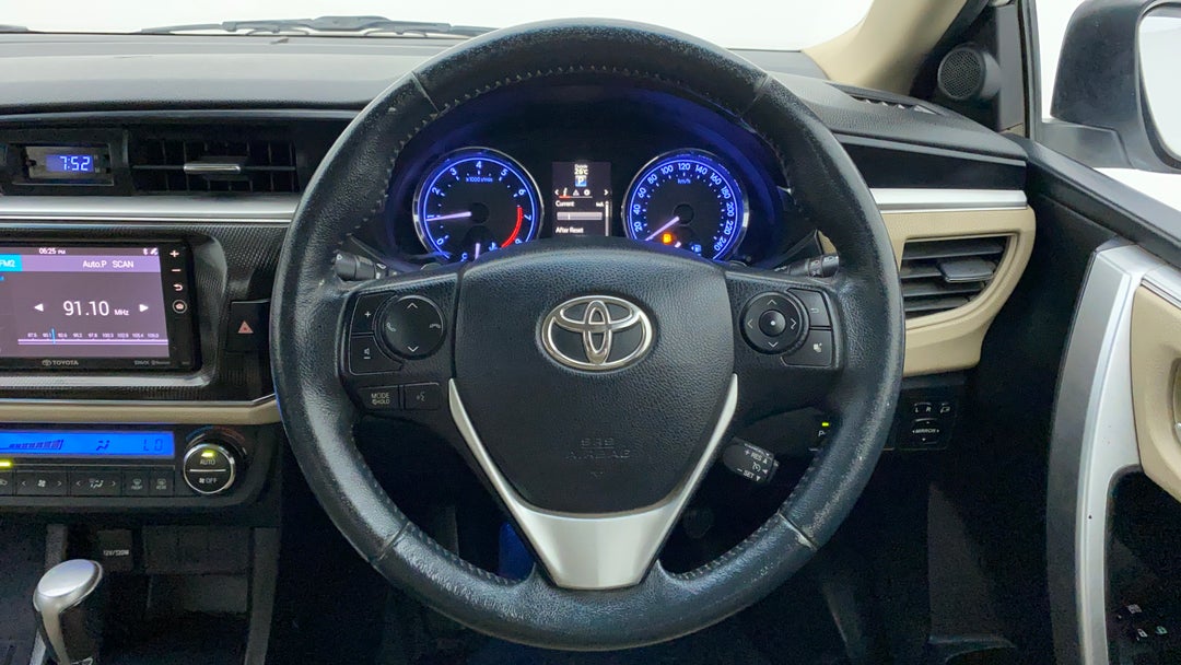 Steering Wheel Close Up