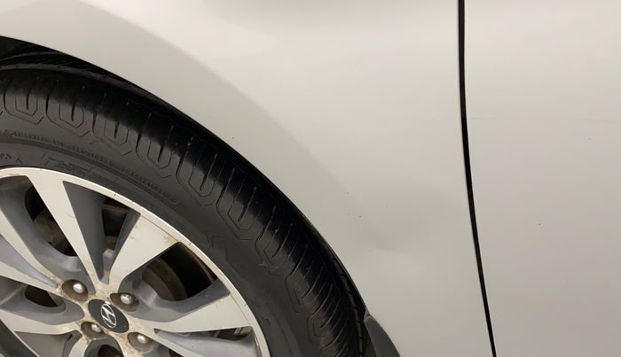 2014 Hyundai Verna FLUIDIC 1.6 VTVT SX, Petrol, Manual, 46,319 km, Left fender - Slightly dented