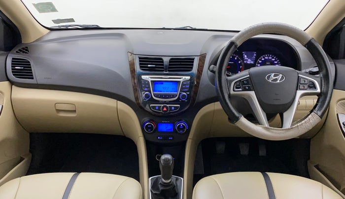 2014 Hyundai Verna FLUIDIC 1.6 VTVT SX, Petrol, Manual, 46,319 km, Dashboard