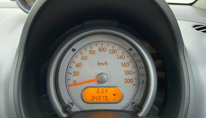 2014 Maruti Ritz ZXI, Petrol, Manual, 34,379 km, Odometer Image